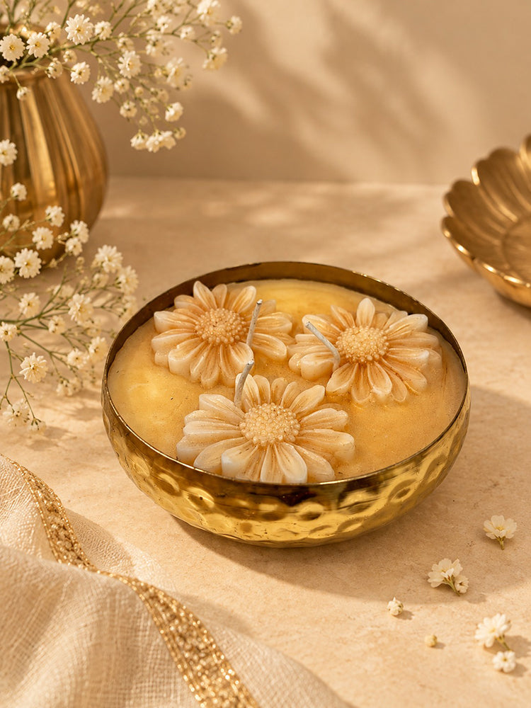 Traditional Brass Urli Diya