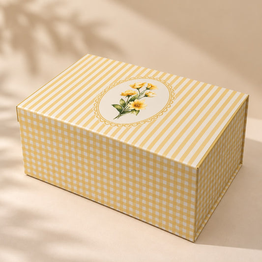 Sunshine Stripe Diwali Gift Box
