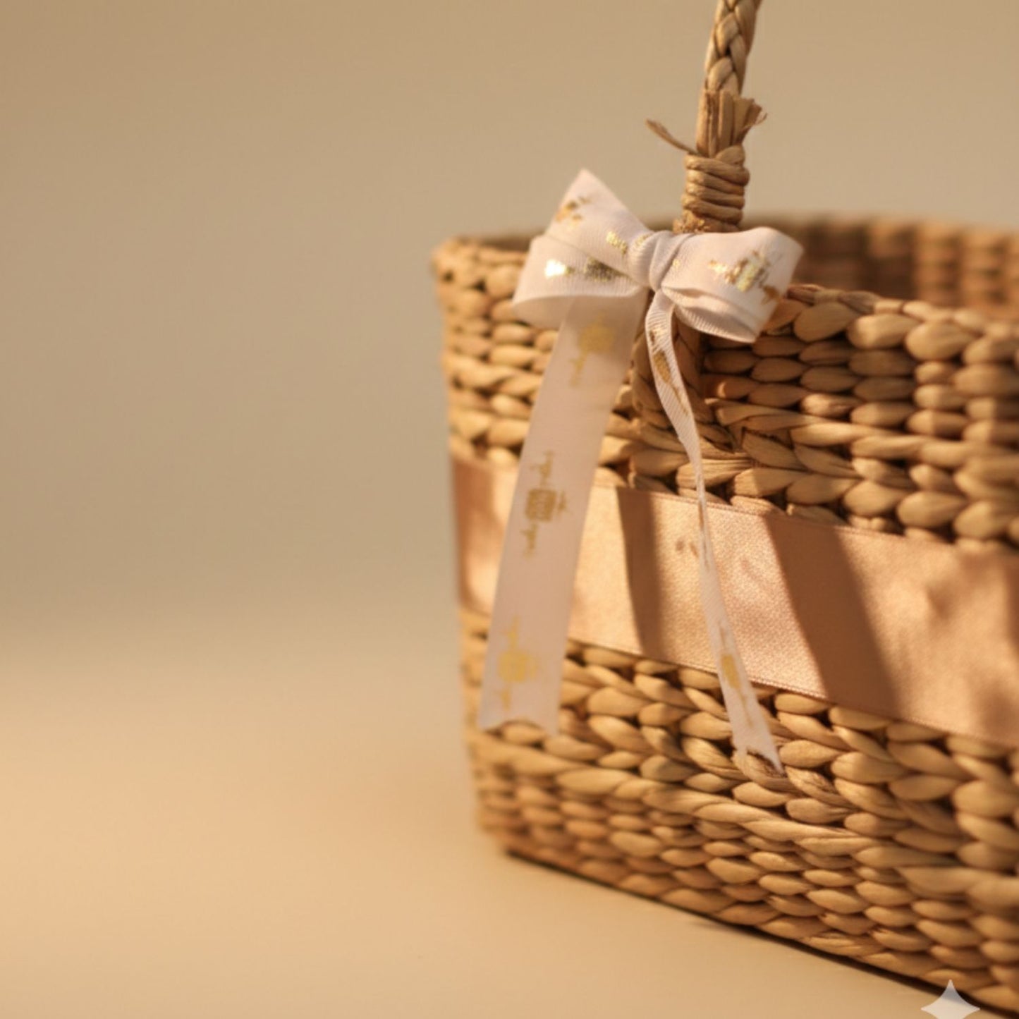 Woven Cane Basket