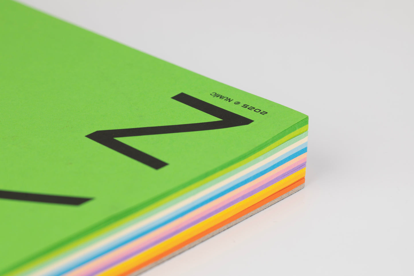 Color Notepad Calendar 2025