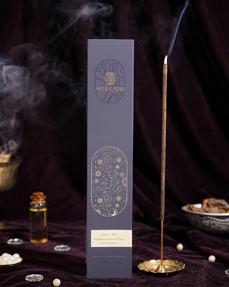 Aquilaria Wood Chips Artisanal Incense Sticks| Oudh | Tara तारा