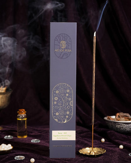 Aquilaria Wood Chips Artisanal Incense Sticks| Oudh | Tara तारा