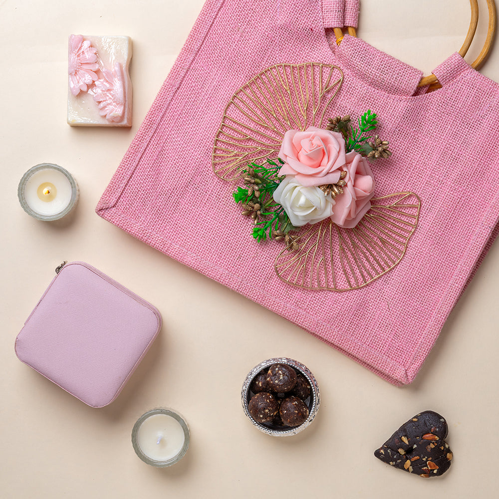 Gulabi Rose Potli Bag
