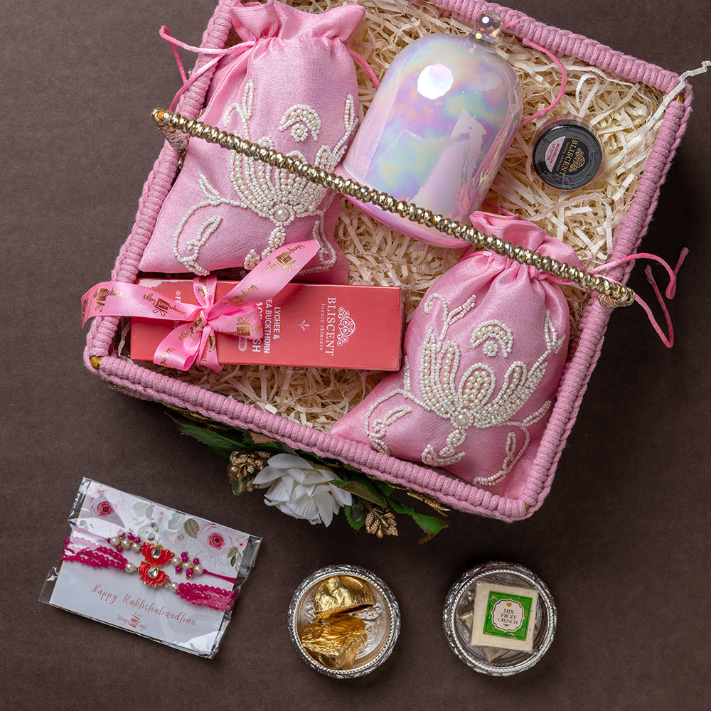 Pearl Potli Rakhi Trousseau