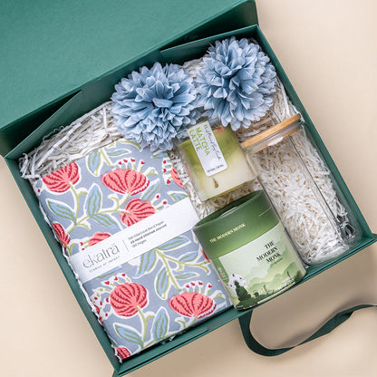 Matcha Meadow Rakhi Box